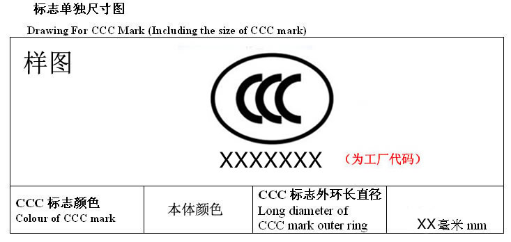 鋼化玻璃3C認證標志